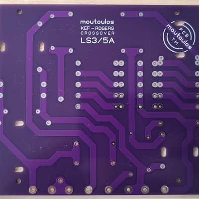 Crossover BBC-Rogers-KEF LS3-5A (LS3/5A) PurplePCB image 7