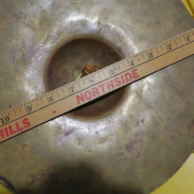 J.W. Pepper 12" hand cymbals 1920s image 9