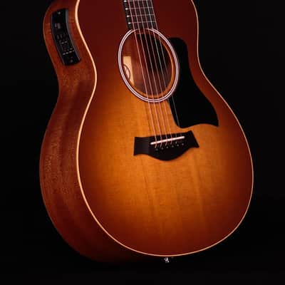 Taylor GS Mini-e, Acoustic Electric Guitar, Honey Sunburst Collection image 4