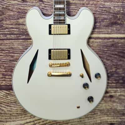 Epiphone Emily Wolfe "White Wolfe" Signature Sheraton 2023 - Present - Aged Bone White image 2
