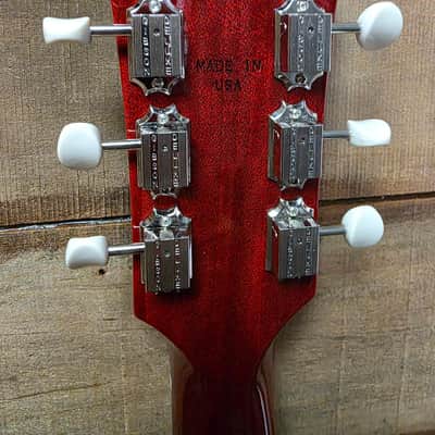 Gibson USA Les Paul Junior Double Cut - Vintage Cherry w/ Hard Case image 12