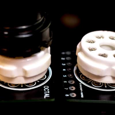 Octal 8 Pin Sockets 6SJ7 Or Other 8 Pin Vacuum Tube. PCB Breadboard or Circuit Build. Ceramic Socket image 11