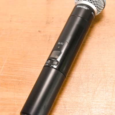 Shure SLX24/BETA58 Handheld Wireless System J3 572-596 MHz (NO PSU) CG01YHG image 12