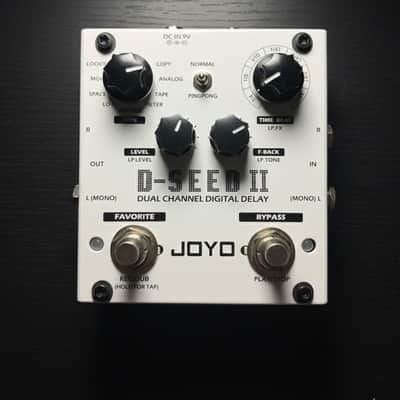 Reverb.com listing, price, conditions, and images for joyo-d-seed-ii-stereo-delay-pedal