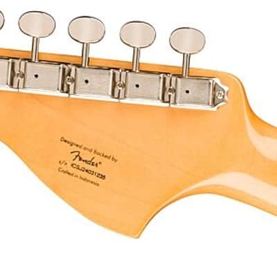 Squier Classic Vibe '70S Stratocaster HT HSS Electric Guitar Laurel Fingerboard, Black Pickguard, Mocha image 5