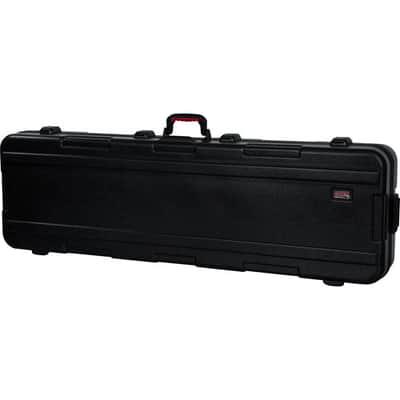 Gator TSA Series ATA Molded Polyethylene Keyboard Case w/ Wheels for Slim 88-note Keyboards GTSA-KEY88SL image 1