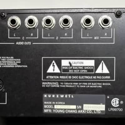 Kurzweil orchestral Rom K2000R V3O image 4