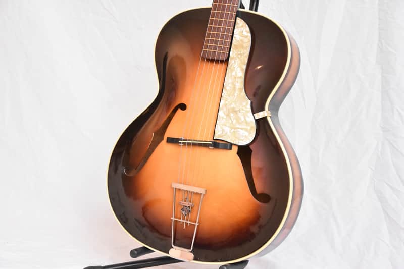 Hopf Archtop -1950s German Vintage Jazz Guitar / Gitarre image 1