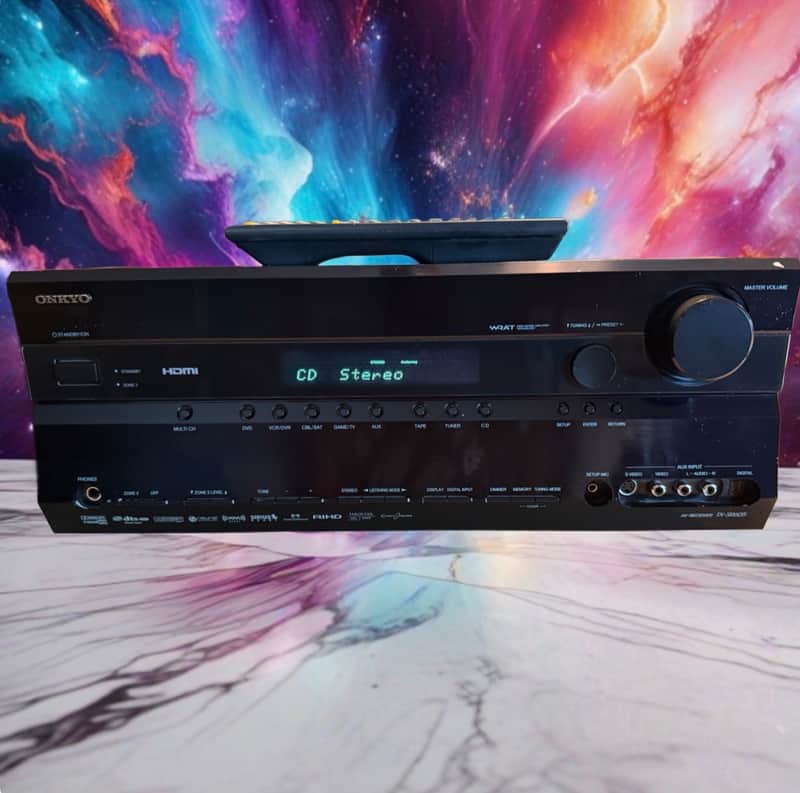 Onkyo TX-SR605 - 5.1 Ch HDMI Home Theater Surround Sound Receiver Serviced ✅🎶 image 1