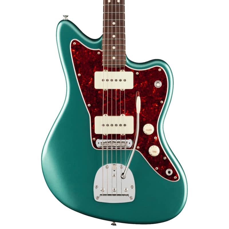 Fender American Professional Classic Jazzmaster, Faded Sherwood Green Metallic, Rosewood Fingerboard,  w/ Deluxe Gig Bag image 1