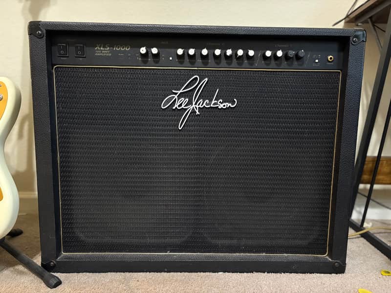 Lee Jackson XLS-1000 100W 2x12 Combo Late 90's - Early 2000's - Black/Gold image 1