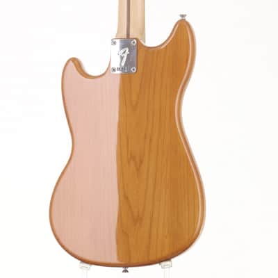 Fender Mexico Player Mustang Bass PJ Pau Ferro Fingerboard Aged Natural [MX19184959] (06/17) image 4