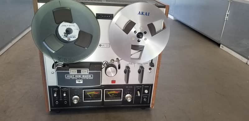 Akai GX-210D 1/4" 4-Track 2-Channel Tape Recorder image 1