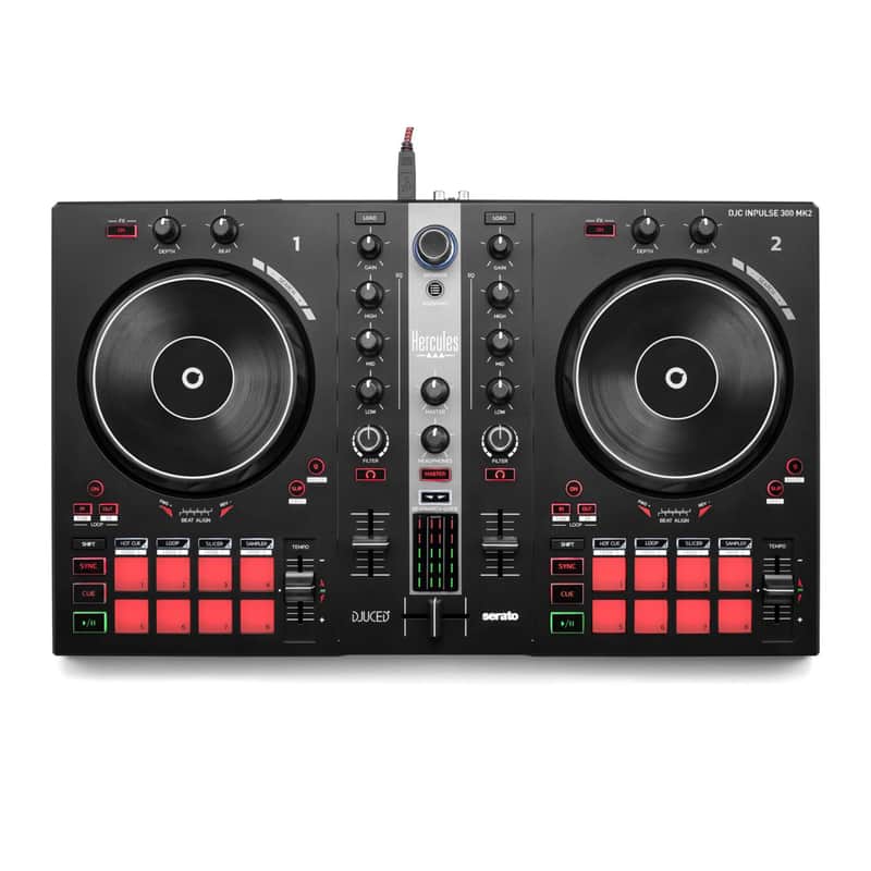 Hercules Inpulse 300 MK2 2-Channel DJ Controller image 1