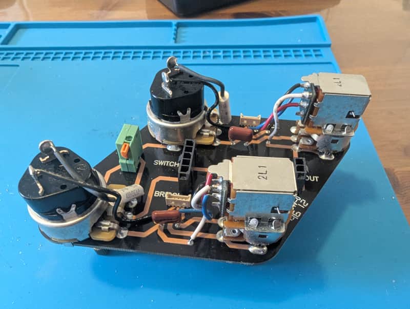 Gibson PCB board with push-pull pots 2012-2013 image 1