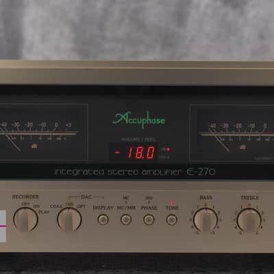 Accuphase E-270 Integrated Stereo Amplifier in Excellent Condition w/ Remote image 7