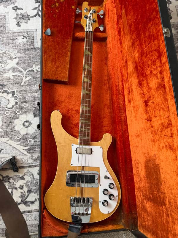 Rickenbacker 4001 1974 - Maple Glow image 1