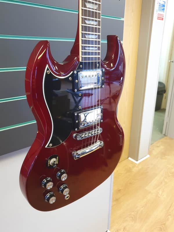Tokai SG-43 Legacy Series Cherry Red Left Handed Electric Guitar