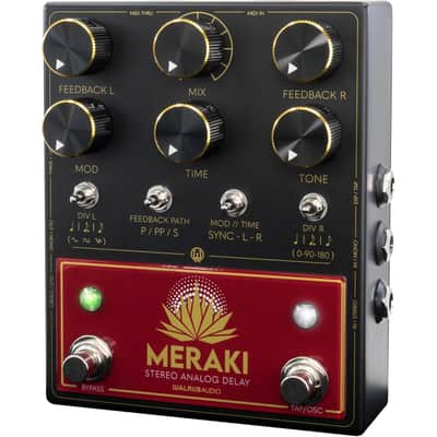 Walrus Audio Meraki Analog Stereo Delay Pedal image 3