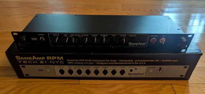 Tech 21 SansAmp RPM like new in box image 1