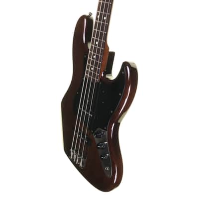 Fender Japan Classic 60s Jazz Bass Guitar Walnut with Gig Bag image 7