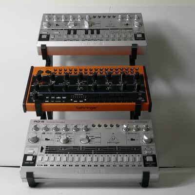 3 Tier Behringer Grind Crave Spice Edge TD-3 RD-6 Desktop Synth Drum Machine Stand image 2