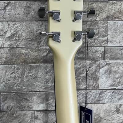 Ibanez #AJ70M2EPW 6 String RH Artwood Series Acoustic Electric Guitar - Pearl White High Gloss image 9