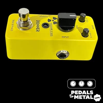 Donner Yellow Fall Analog Delay 2010s - Yellow X14988 image 4