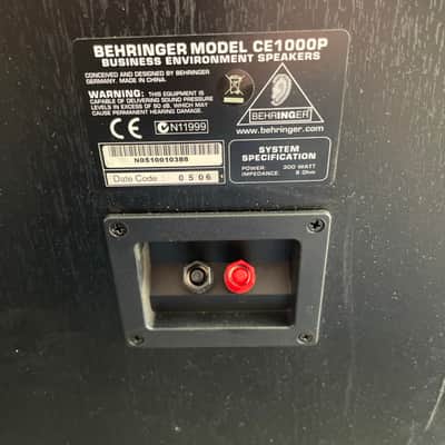Behringer CE1000P 2015ish image 2