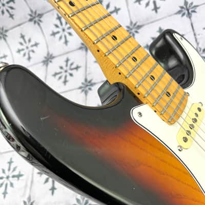 Fender Strat Plus Deluxe Electric Guitar w/ Texas Special pickups • Tobacco Sunburst • 1990 • 8.3 lb image 13