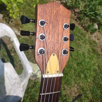 Hofner Dreadnought 1970's-80s - Natural mahogany image 6