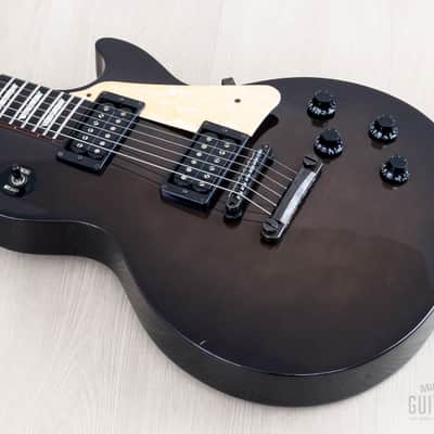 1990s Burny Joe Perry Signature LG-75JP Black Burst w/ VH-1, Fernandes Japan image 9
