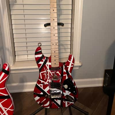 Eddie Van Halen Tribute Build Frankenstrat Frankenstein Guitar image 2
