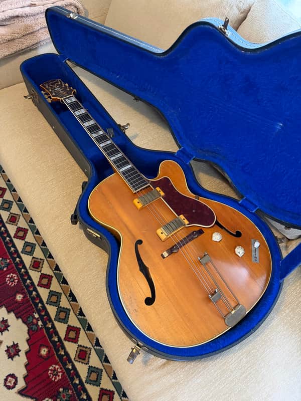 Epiphone Zephyr DeLuxe Regent 1950 - 1957 - Natural Blonde - Very Good