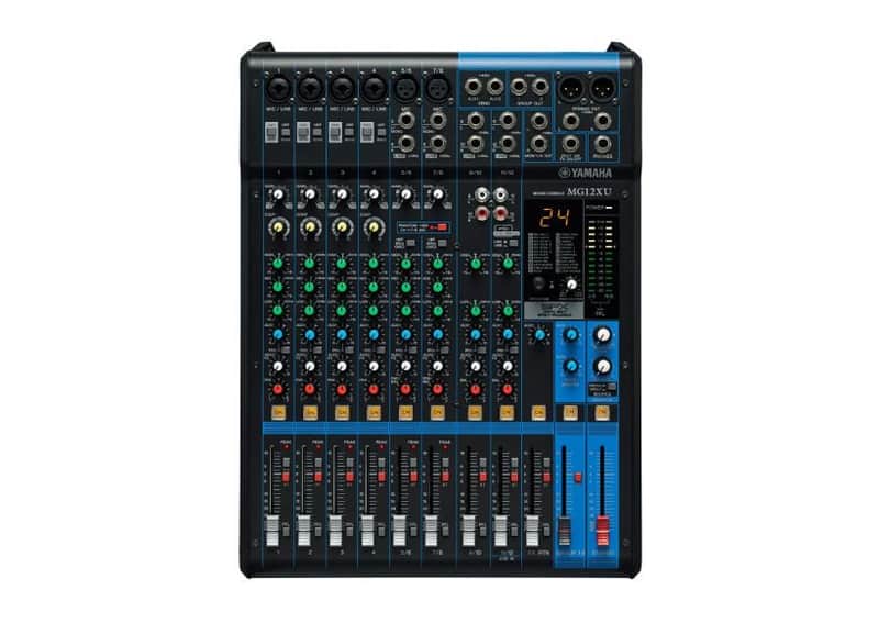 Yamaha MG12XU 12-Channel Mixer with USB and Effects image 1