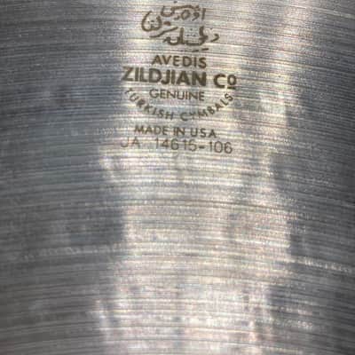 Elvin Jones's 14" A. Zildjian & Cie, Vintage Hi-Hats Pair 930g 1162g. 2001 image 7