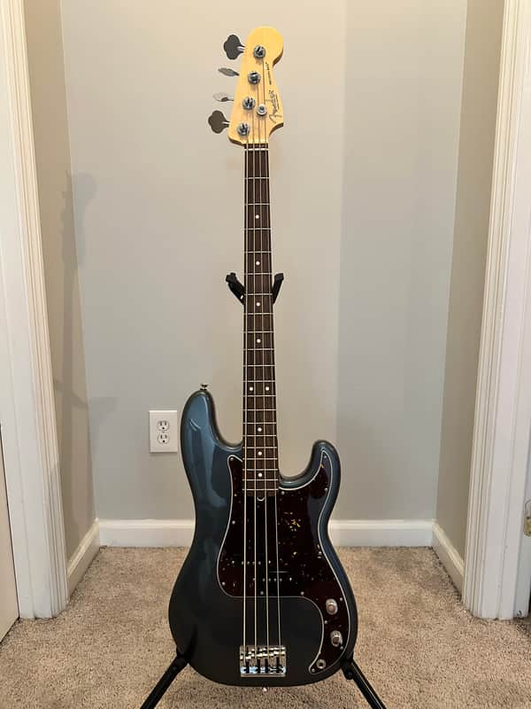 Fender Mod Shop Precision 2026 - Charcoal Frost Metallic image 1