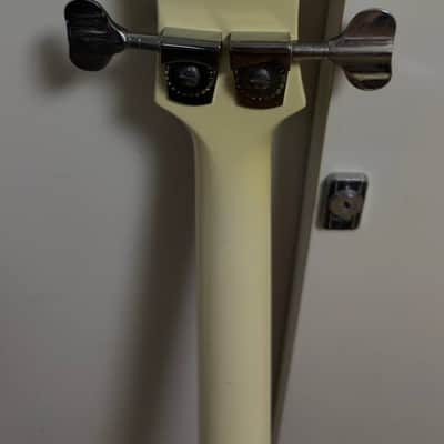 Fernandes MB-80 1980s - White MockingBird bass guitar image 7