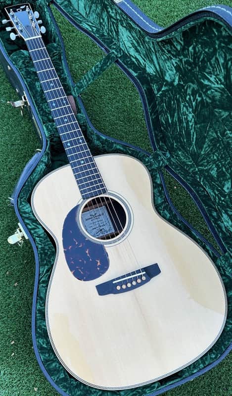 James Goodall Traditional OM (TROM) Rosewood Adirondack left handed image 1
