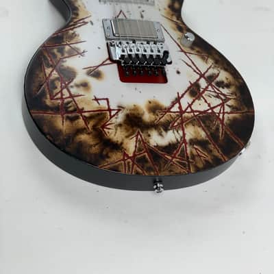 ESP RZK-II Burnt Richard Z Distressed Electric Guitar + Hard Case Made in Japan EMG - In Stock image 10