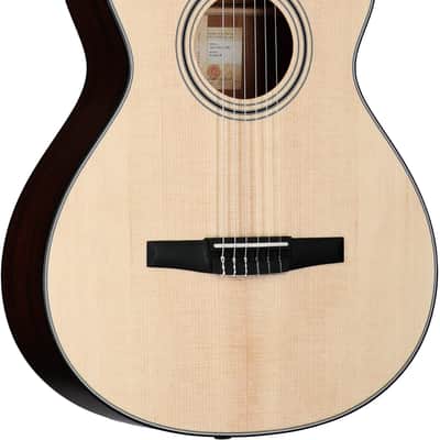 Taylor 312ce-N Grand Concert Classical Acoustic-Electric Guitar (with Case) image 3