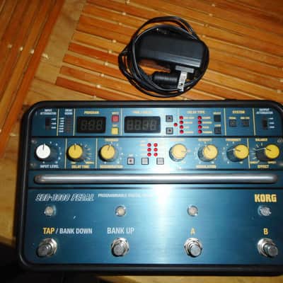 Korg SDD-3000-PDL Programmable Digital Delay Pedal 2010s - Black image 2