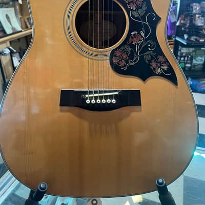 Yamaha FG-350W Jumbo Dreadnought 1977 - 1981 - Natural image 2