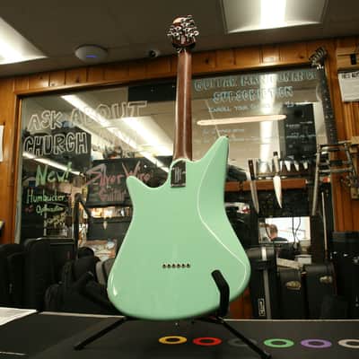Ernie Ball Music Man Albert Lee HH Hardtail - 2010 - Mint Green - w/ EBMM Case and Case Candy image 8