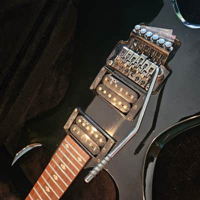 Left Handed 2002 BC Rich Warlock NJ Series - Black w/ case and more image 16