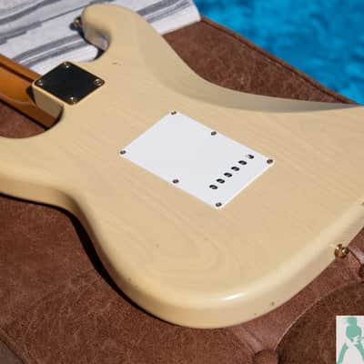 1994 Fender Japan Custom Shop - ST54-150AS 40th Anniversary '54 Stratocaster Reissue - 1 of 40 - Made in Japan (FujiGen) - Pro Set Up w Perfect Frets/Action/Intonation!MIJ image 14