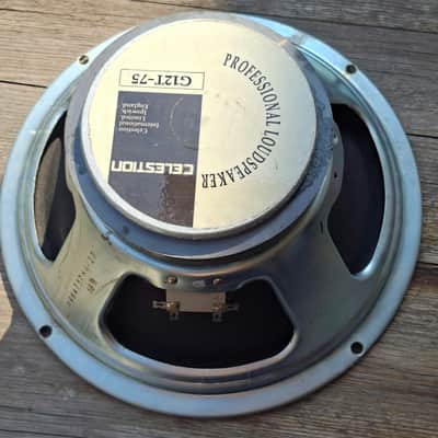 Celestion T3760 G12T-75 12" 75-Watt 16 Ohm Replacement Speaker 2010s - Silver image 2