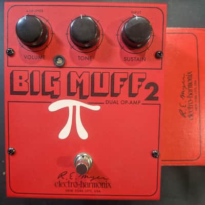 Electro-Harmonix / JHS Big Muff 2 Dual Op-Amp Fuzz 2025 - Red image 1