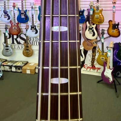 Yamaha BB5000-A 5 String Bass Neck Thru, Active Electronics, Cream White - Pre Owned image 12