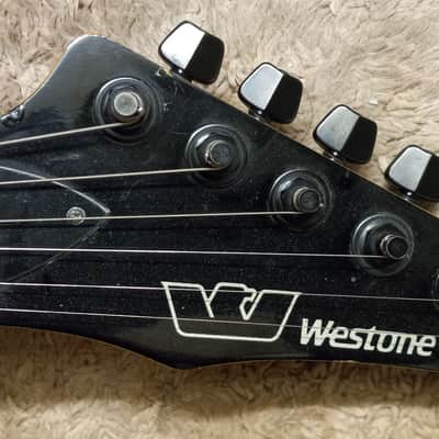 Westone Strat 80's Kahler bridge Burn Red image 5